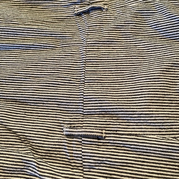 HOLLISTER Black/white Stripe Mini Sundress Sz Medium - Picture 10 of 10